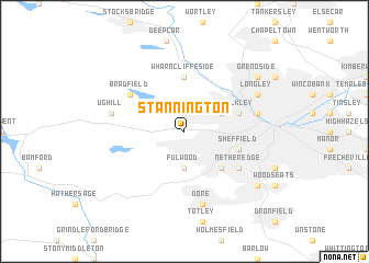 map of Stannington