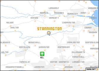 map of Stannington