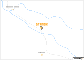 map of Stanok