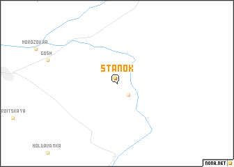 map of Stanok