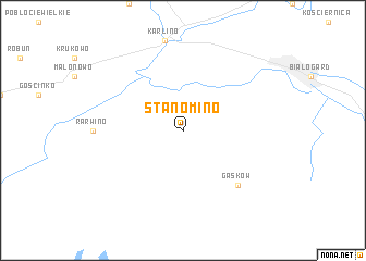 map of Stanomino