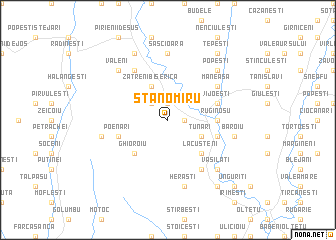 map of Stanomiru