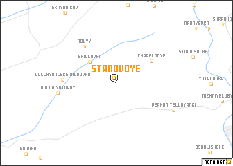 map of Stanovoye