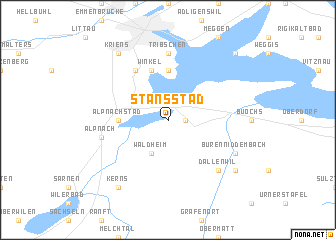 map of Stansstad