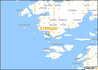 map of Stansvik