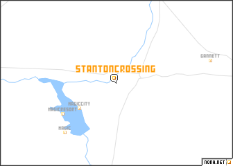 map of Stanton Crossing