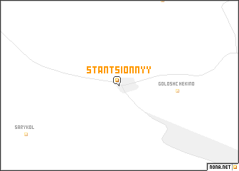map of Stantsionnyy