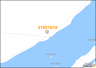 map of Stantsiya