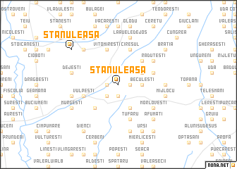 map of Stănuleasa