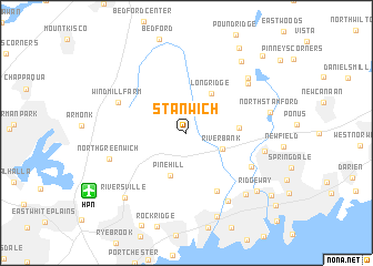 map of Stanwich