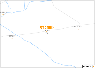 map of Stanwix