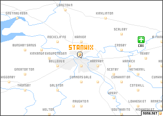 map of Stanwix