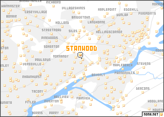 map of Stanwood