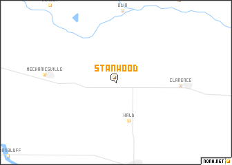 map of Stanwood