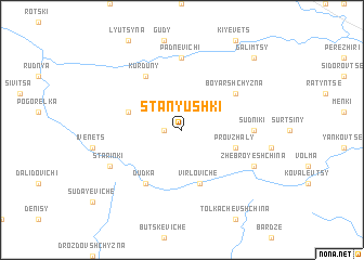 map of Stanyushki