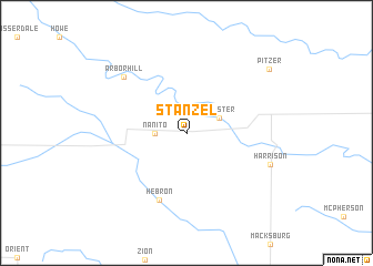 map of Stanzel