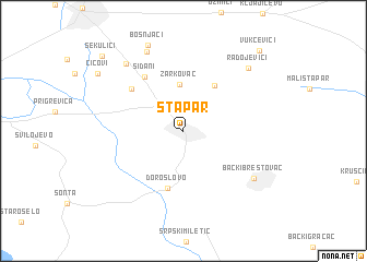 map of Stapar