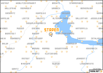 map of Stapen