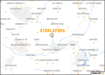 map of Stapleford