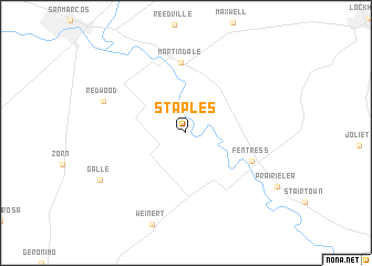 map of Staples