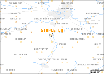 map of Stapleton