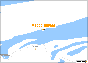 map of Stappugiedʼdi