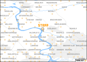 map of Stapp