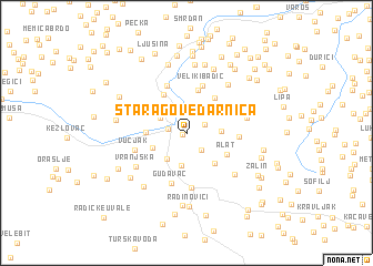 map of Stara Govedarnica