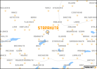 map of Stara Huta