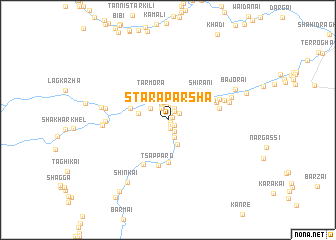 map of Stara Parsha