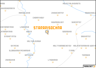map of Stara Pisochna