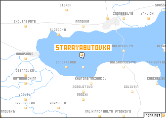 map of Staraya Butovka