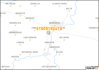 map of Staraya Guta