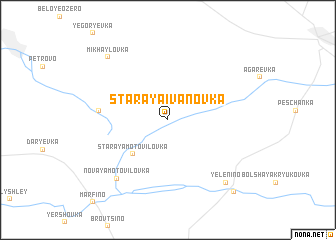 map of Staraya Ivanovka