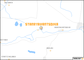 map of Staraya Ivantsovka