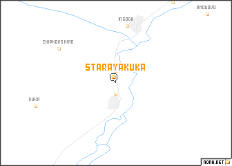 map of Staraya Kuka