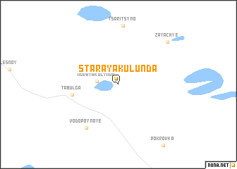 map of Staraya Kulunda