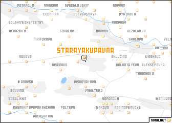 map of Staraya Kupavna