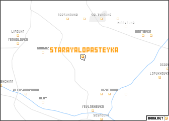 map of Staraya Lopasteyka