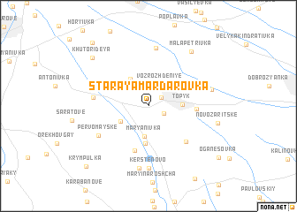 map of (( Staraya Mardarovka ))