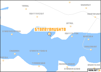 map of Staraya Mushta