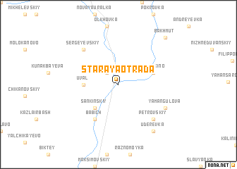 map of Staraya Otrada