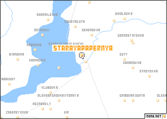 map of Staraya Papernya
