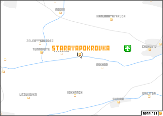 map of Staraya Pokrovka