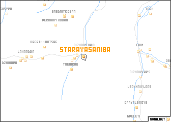 map of Staraya Saniba