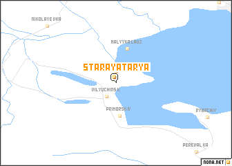 map of Staraya Tar\