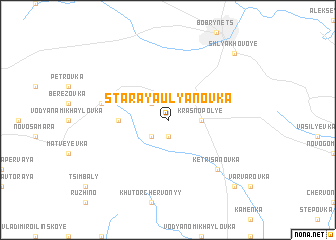 map of Staraya Ulʼyanovka