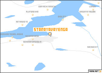 map of Staraya Vayenga