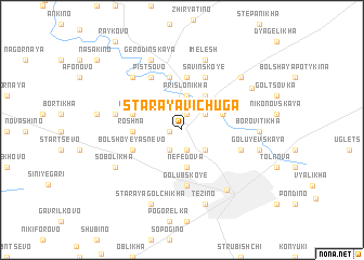 map of Staraya Vichuga