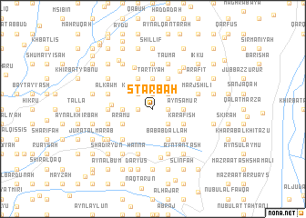 map of Starbah